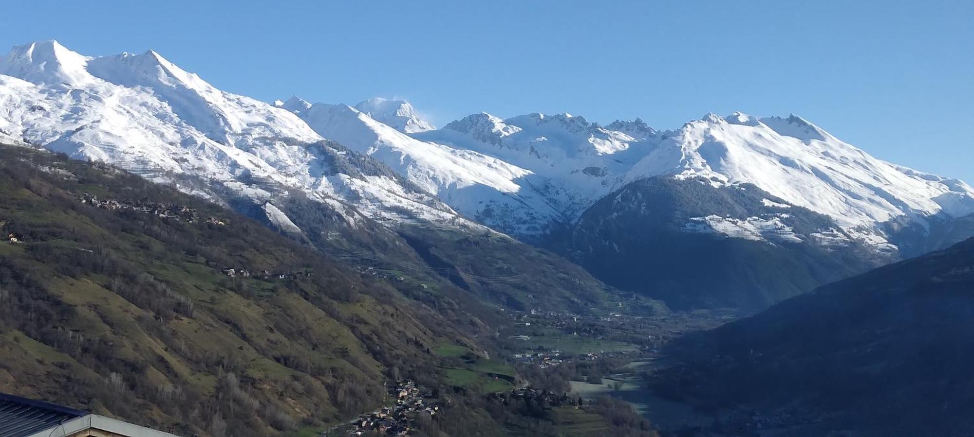 Chalet Balneo Billard La Plagne Savoie Vue Top Exterior foto